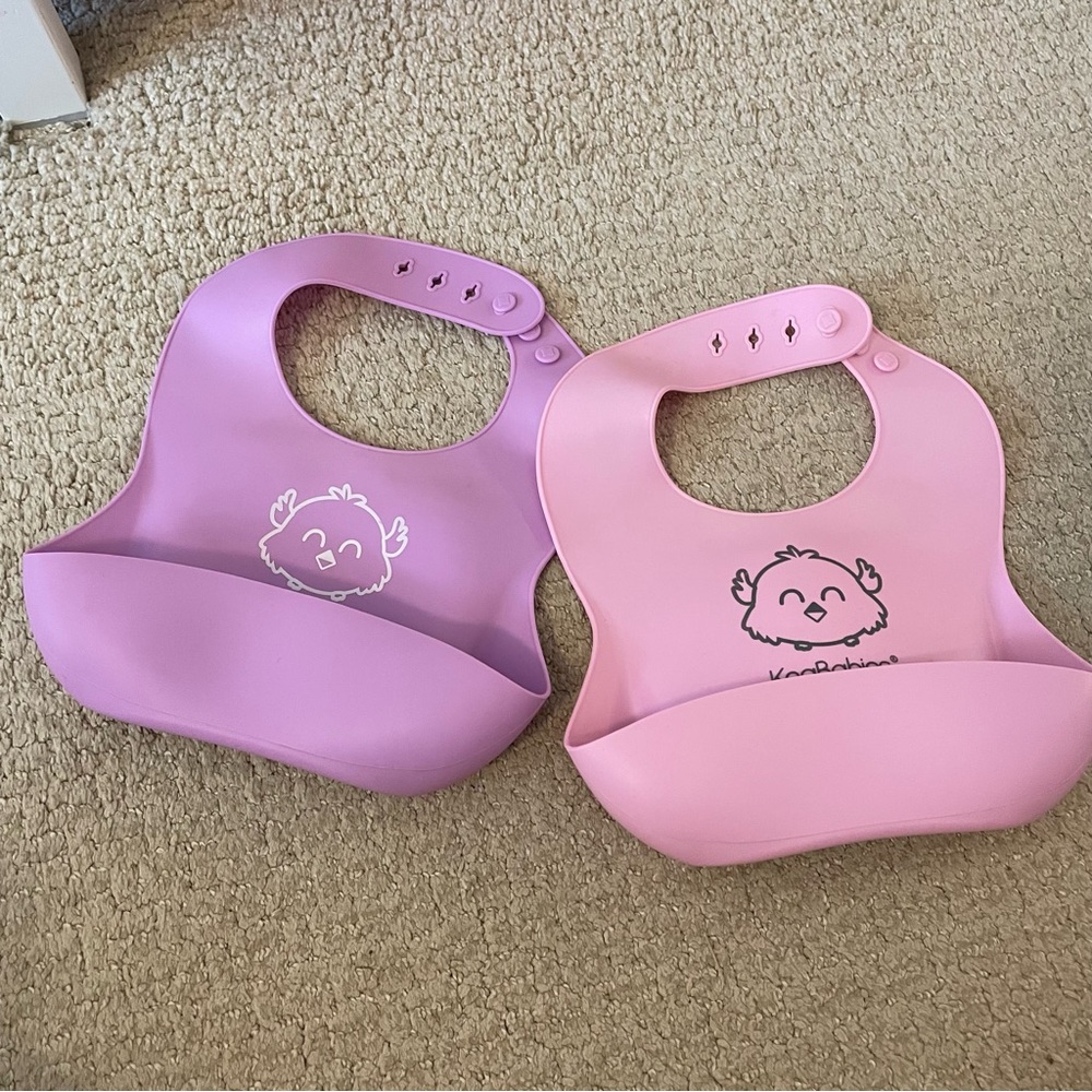 Kea Babies Silicone Eating Bibs
